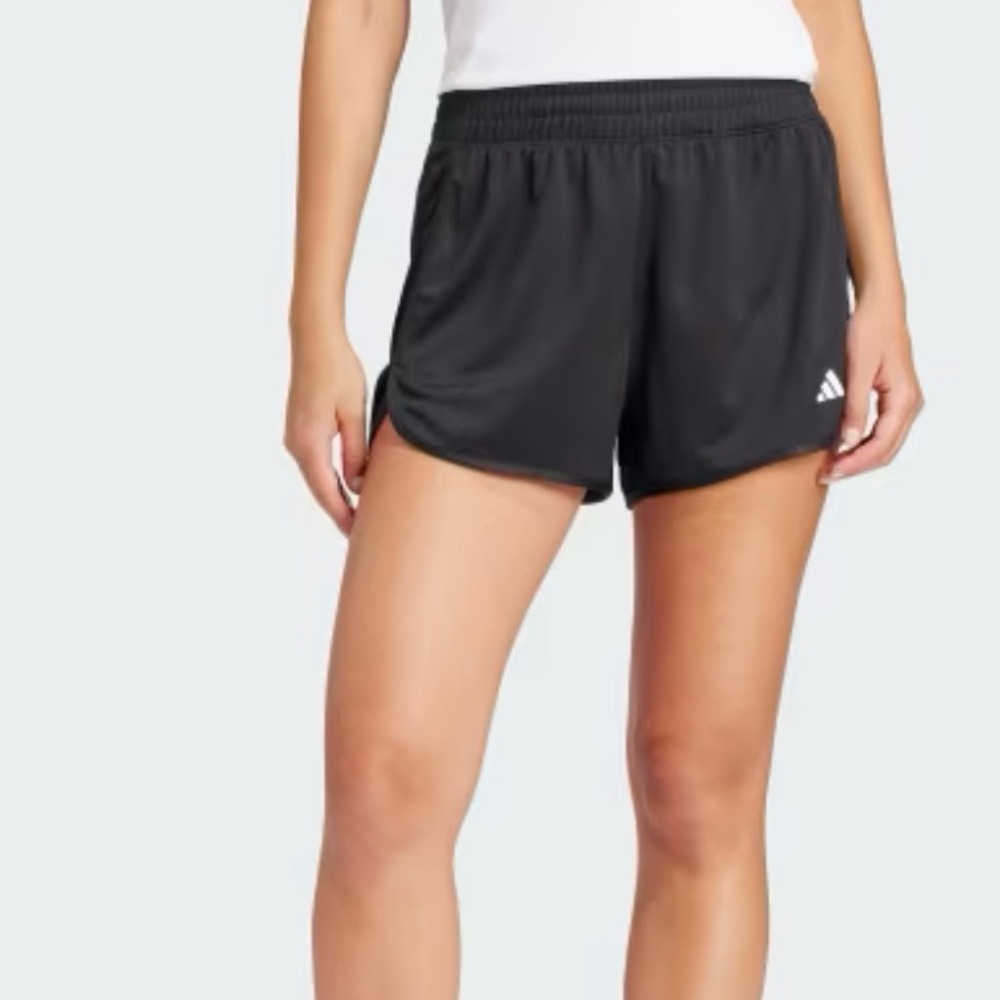 Adidas Pacer Essentials Knit High-Rise Shorts